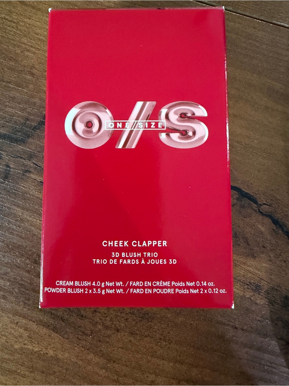 One Size Cheek Clapper 3D Blush Trio in Rich Betch BNIB - HUGE Size!! - Picture 4 of 6